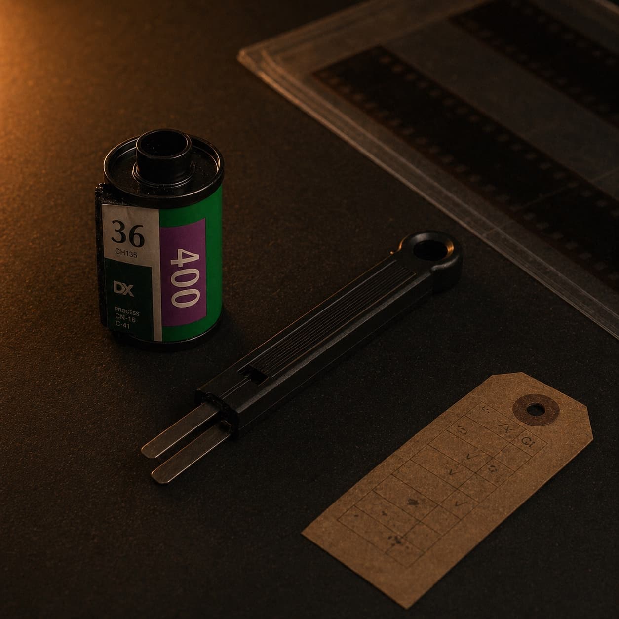 35mm Film Leader Retriever