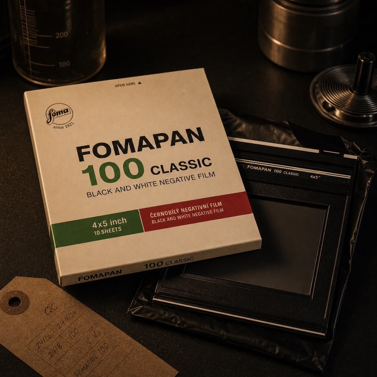 Fomapan 100 Classic 4x5
