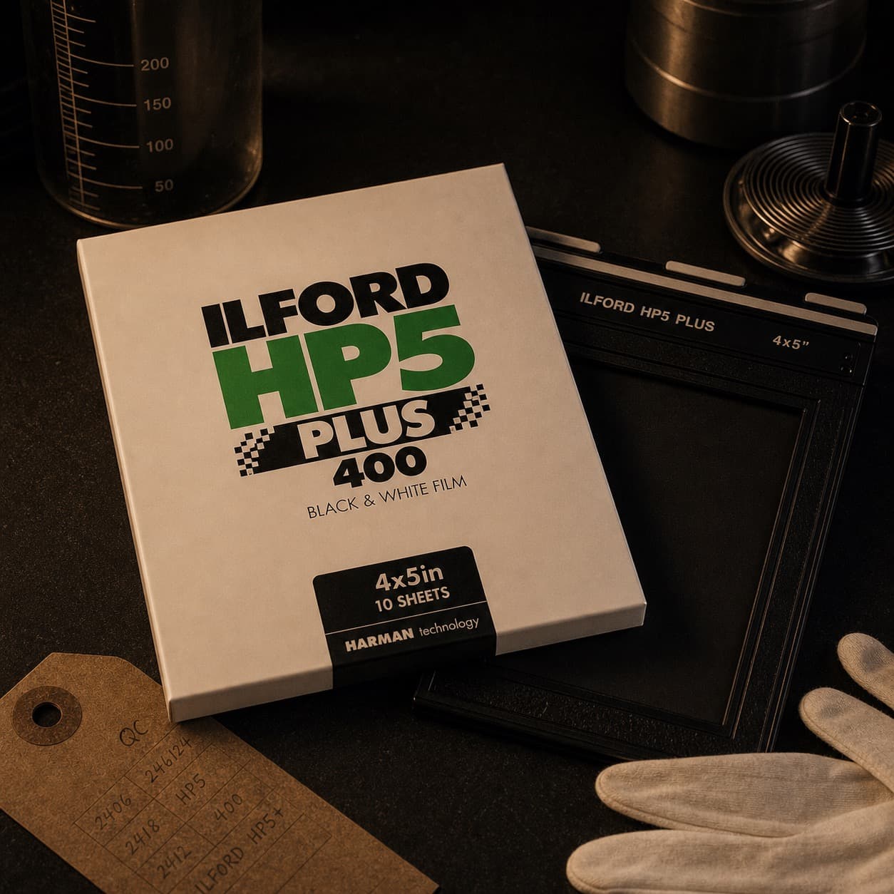 Ilford HP5 Plus 400 4x5