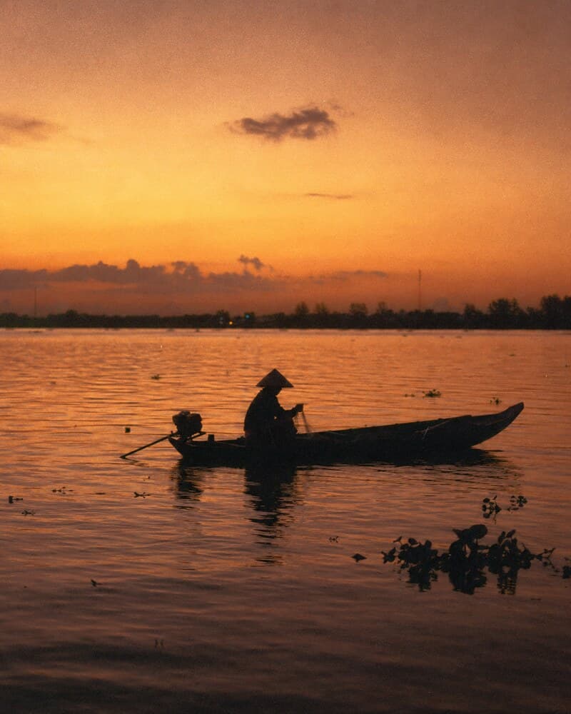 Cà phê sáng trên Ektar