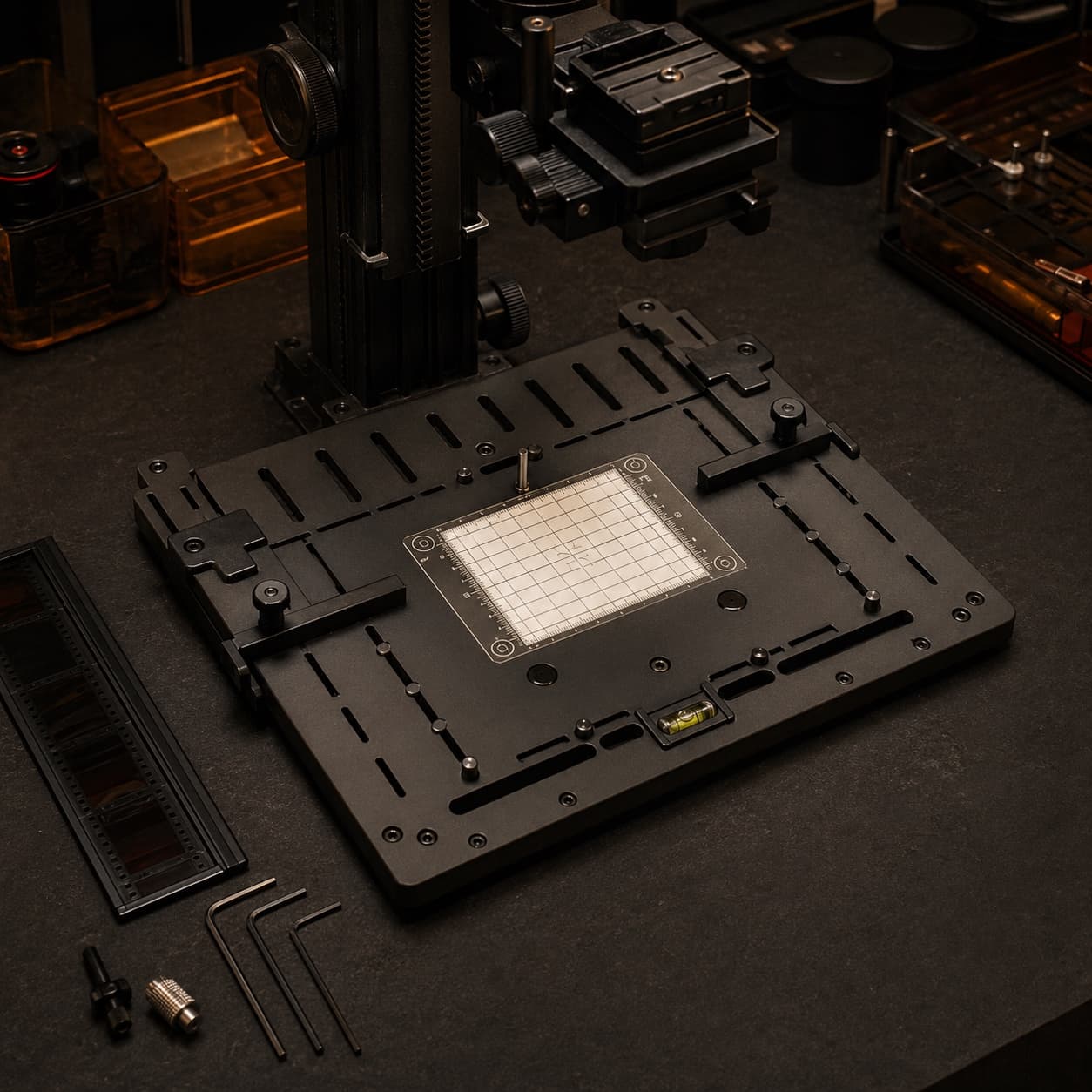 Copy Stand Alignment Plate