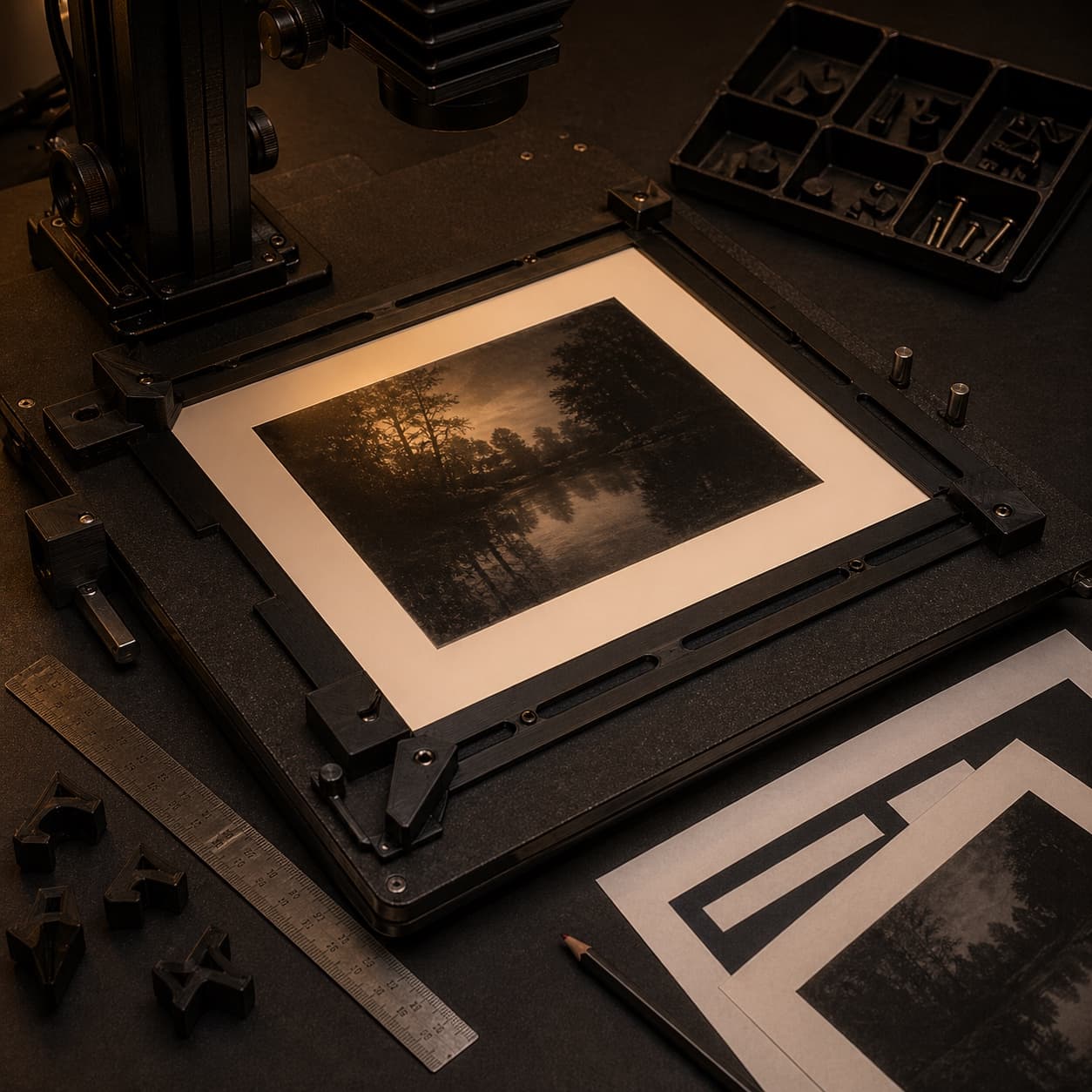 Print Easel Stop Kit